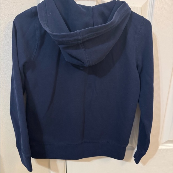 Polo Ralph Lauren Boys Navy Full Zip Hoodie Sweatshirt Size L 12-14 Pony Logo - Picture 6 of 6